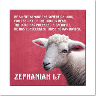 Zephaniah 1:7 Posters and Art